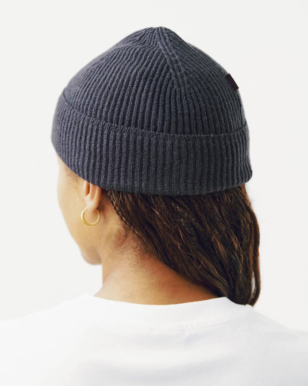 Off-Race Merino Knit Beanie