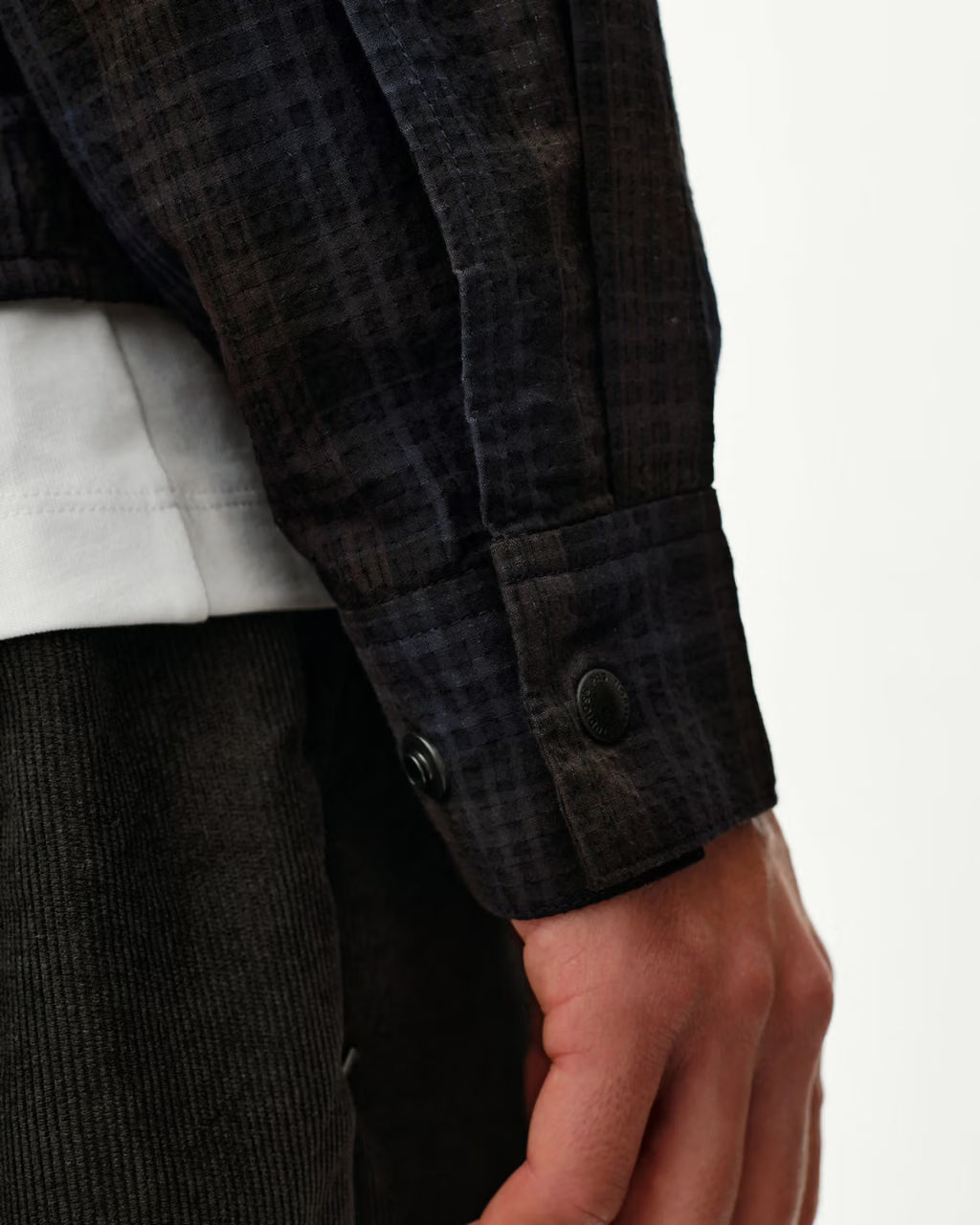 Unisex Off-Race Seersucker Shirt