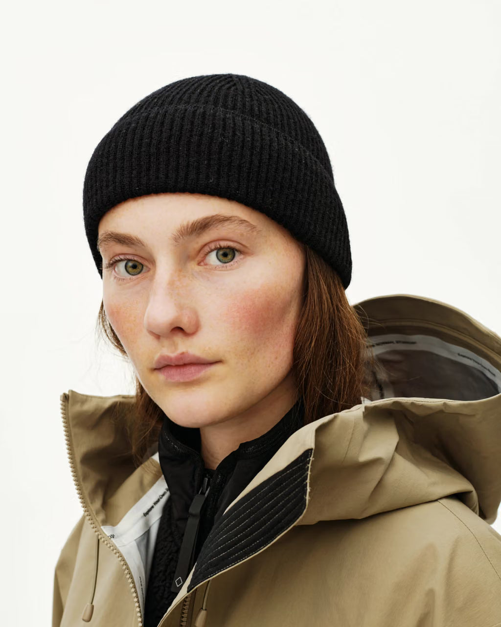 Off-Race Merino Knit Beanie