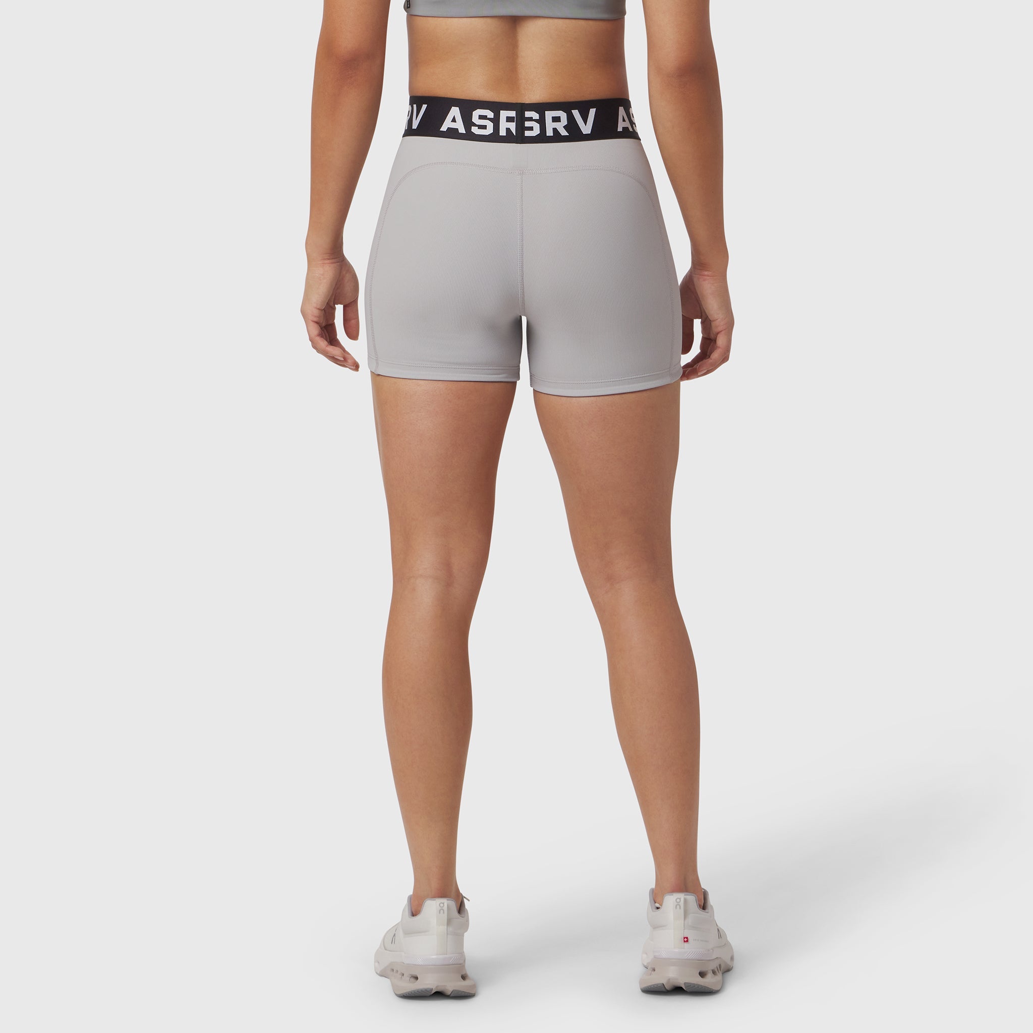 LYCRA® Ribbed Short - Slate Grey