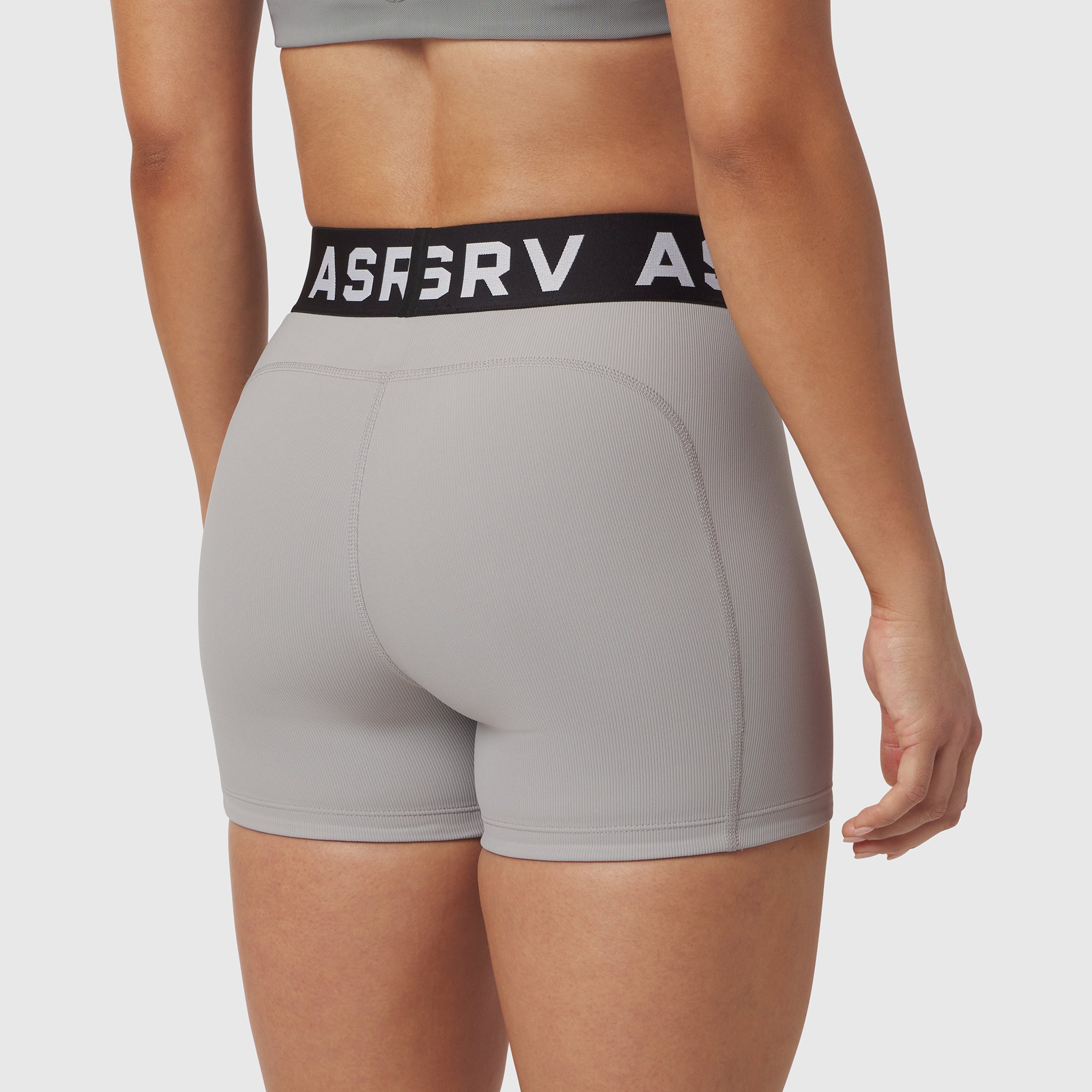 LYCRA® Ribbed Short - Slate Grey
