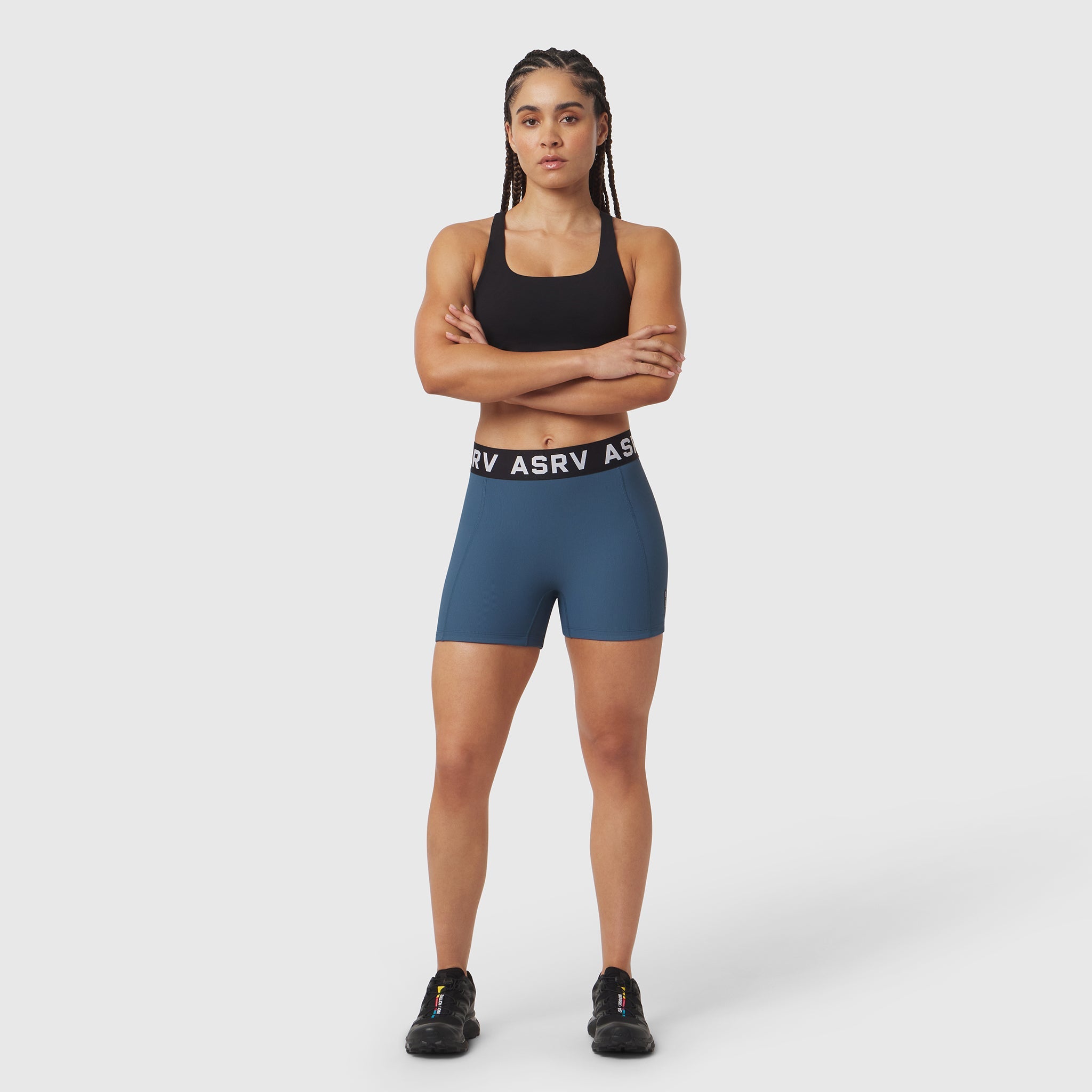 LYCRA® Ribbed Short - Storm