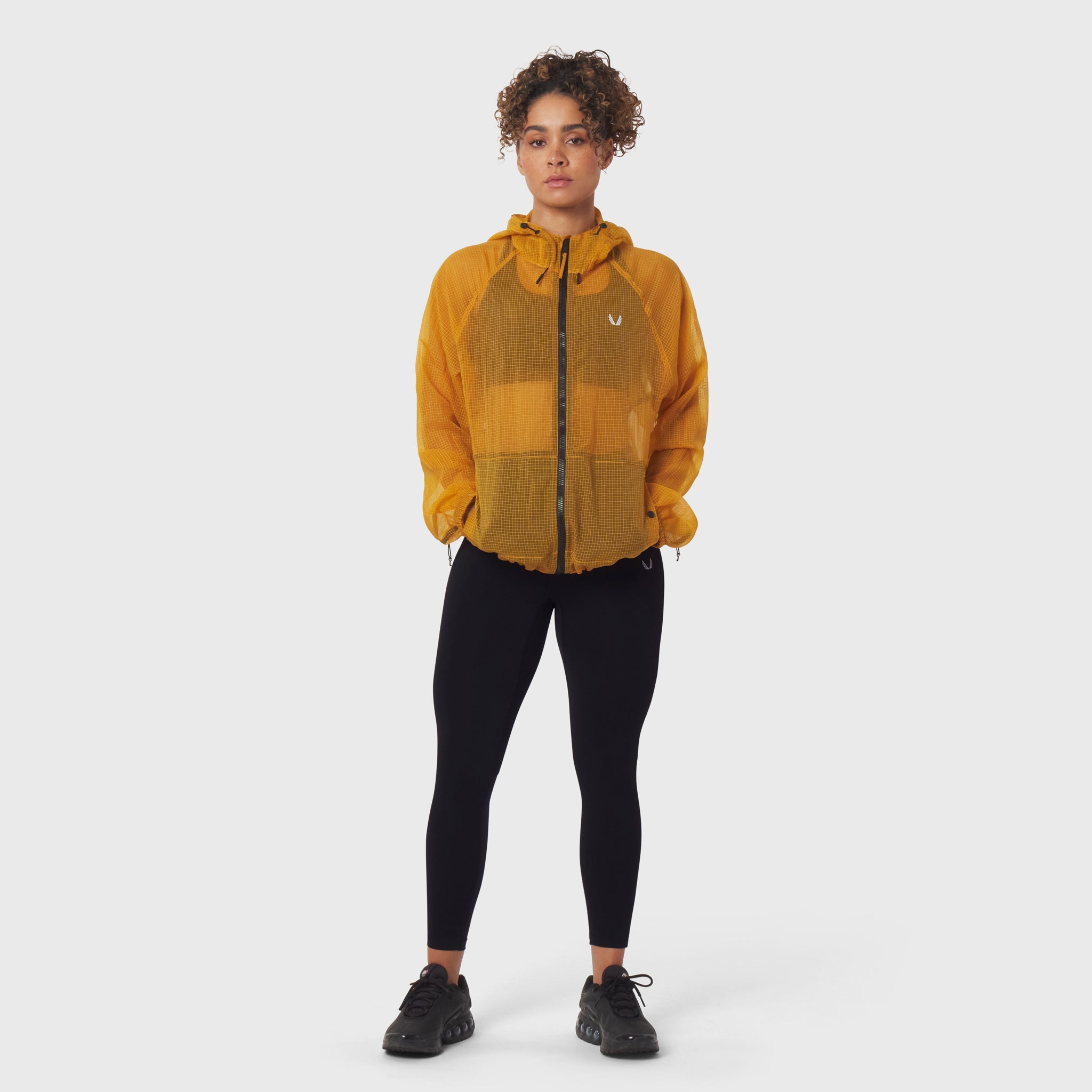Weather-Ready Transparent Ripstop Shell Jacket