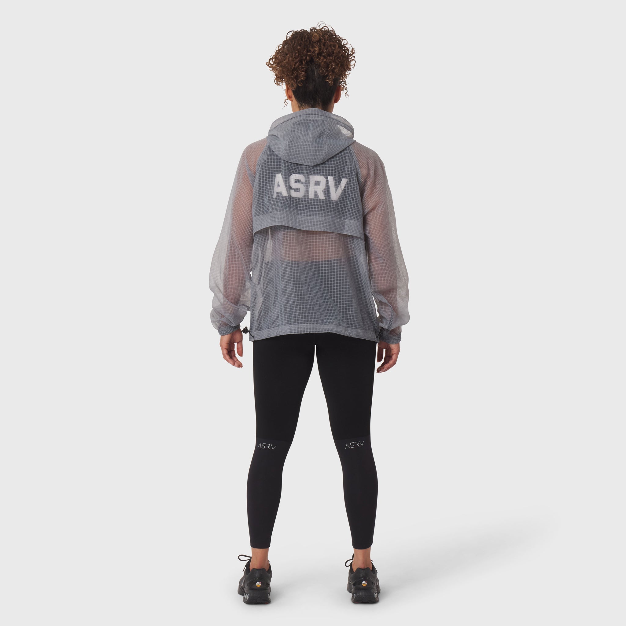 Weather-Ready Transparent Ripstop Shell Jacket