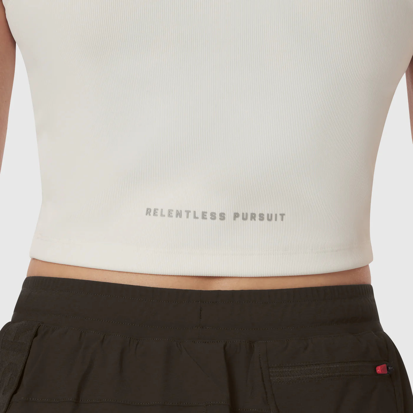 Lycra® Ribbed Mockneck Tank