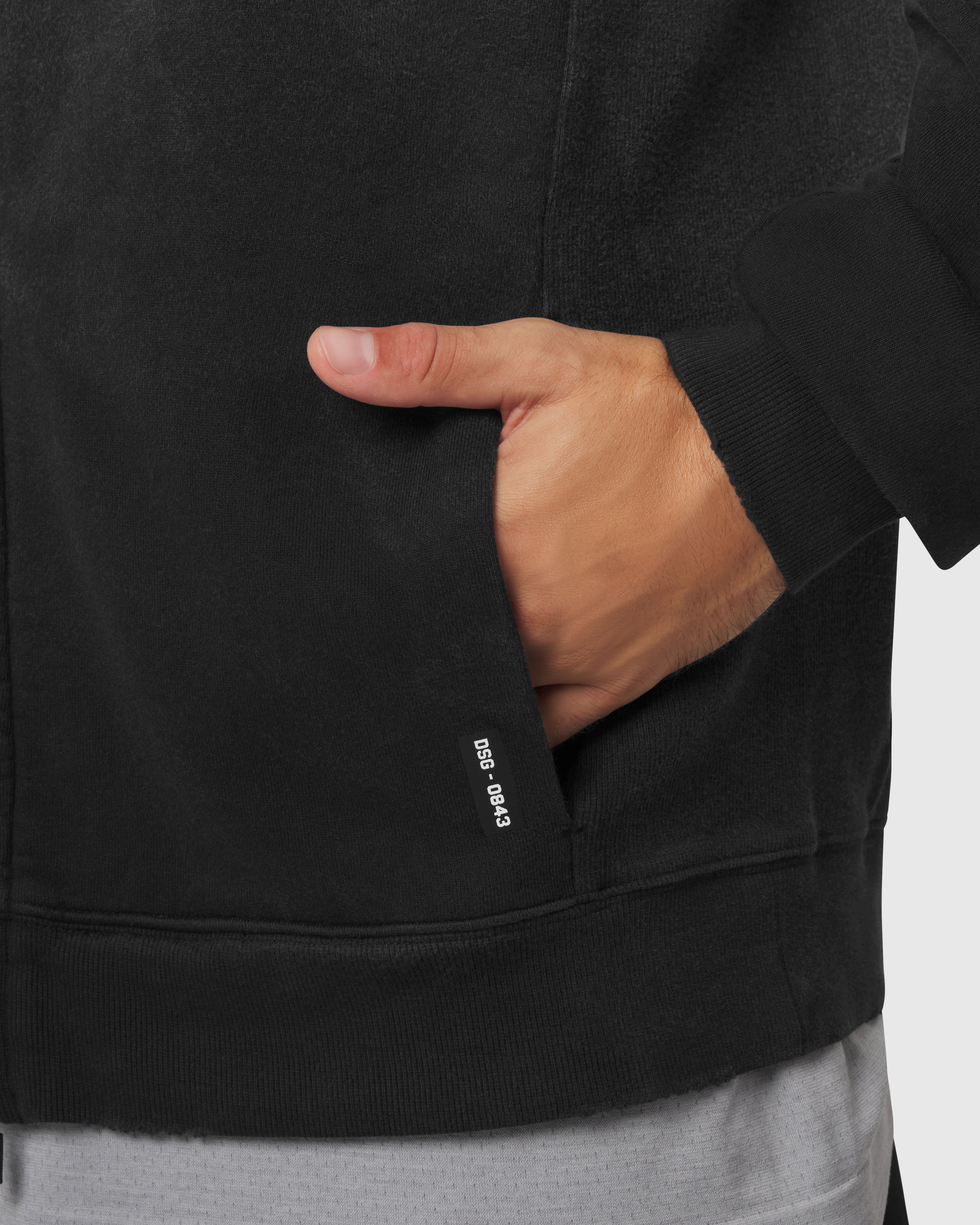Tech Essential™ Distressed Full Zip Hoodie