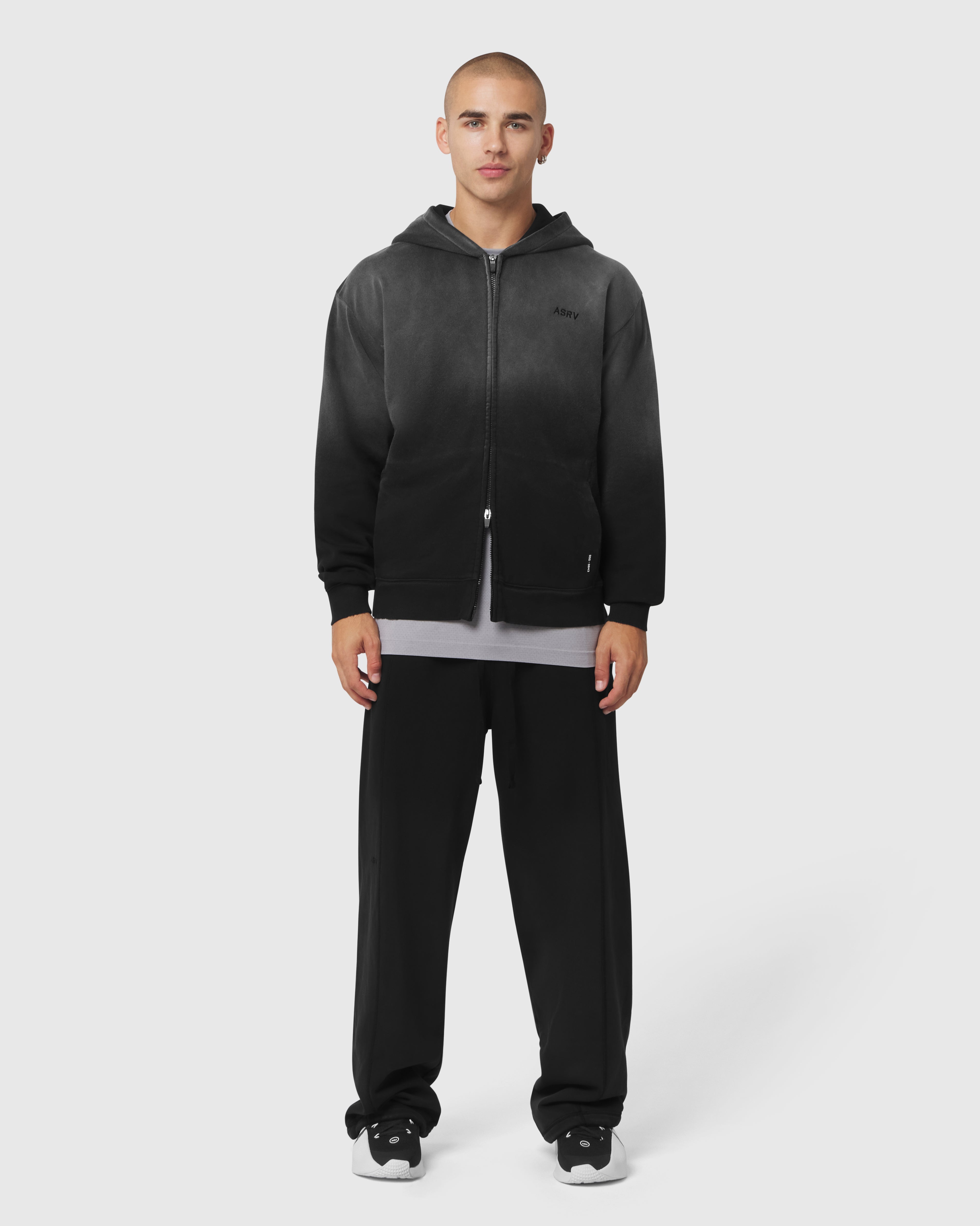 Tech Essential™ Distressed Full Zip Hoodie