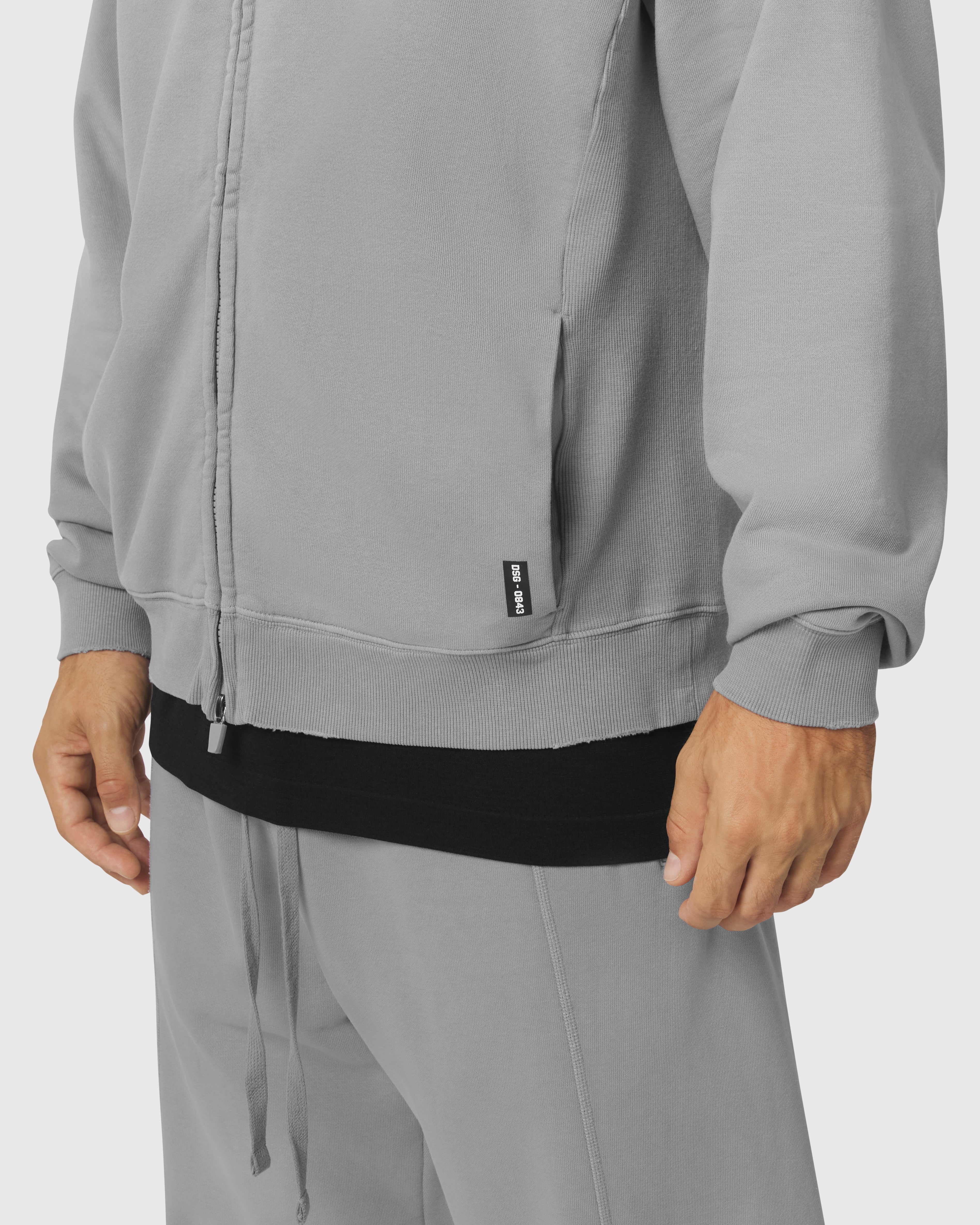 Tech Essential™ Distressed Full Zip Hoodie