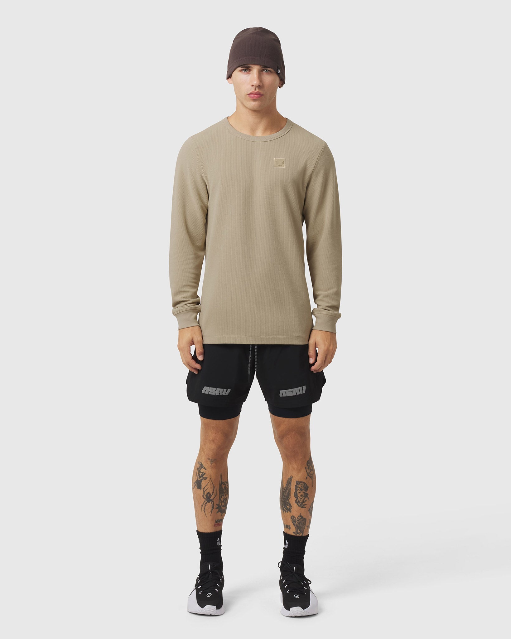 Tech-Waffle™ Longsleeve - Khaki