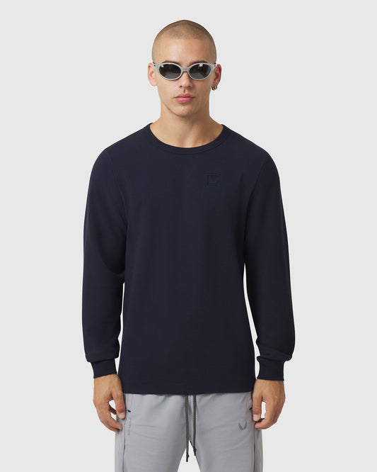 Tech-Waffle™ Longsleeve - Navy