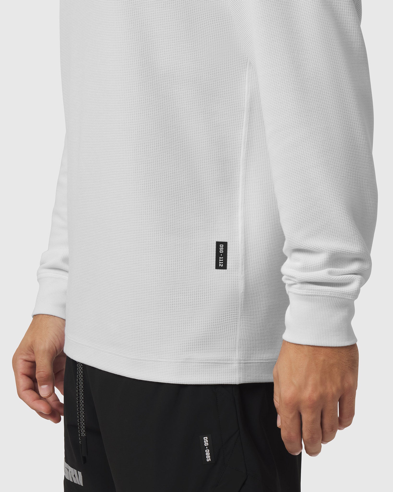 Tech-Waffle™ Longsleeve - White