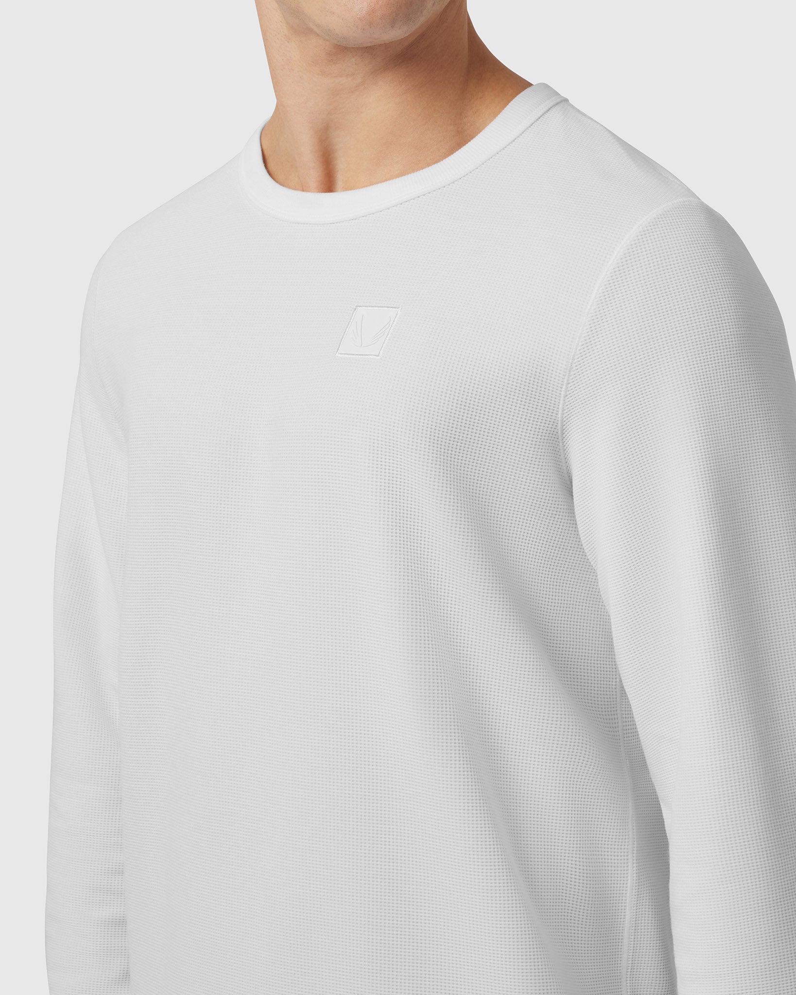 Tech-Waffle™ Longsleeve - White