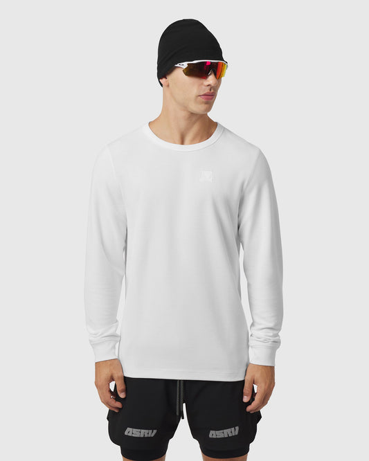 Tech-Waffle™ Longsleeve - White