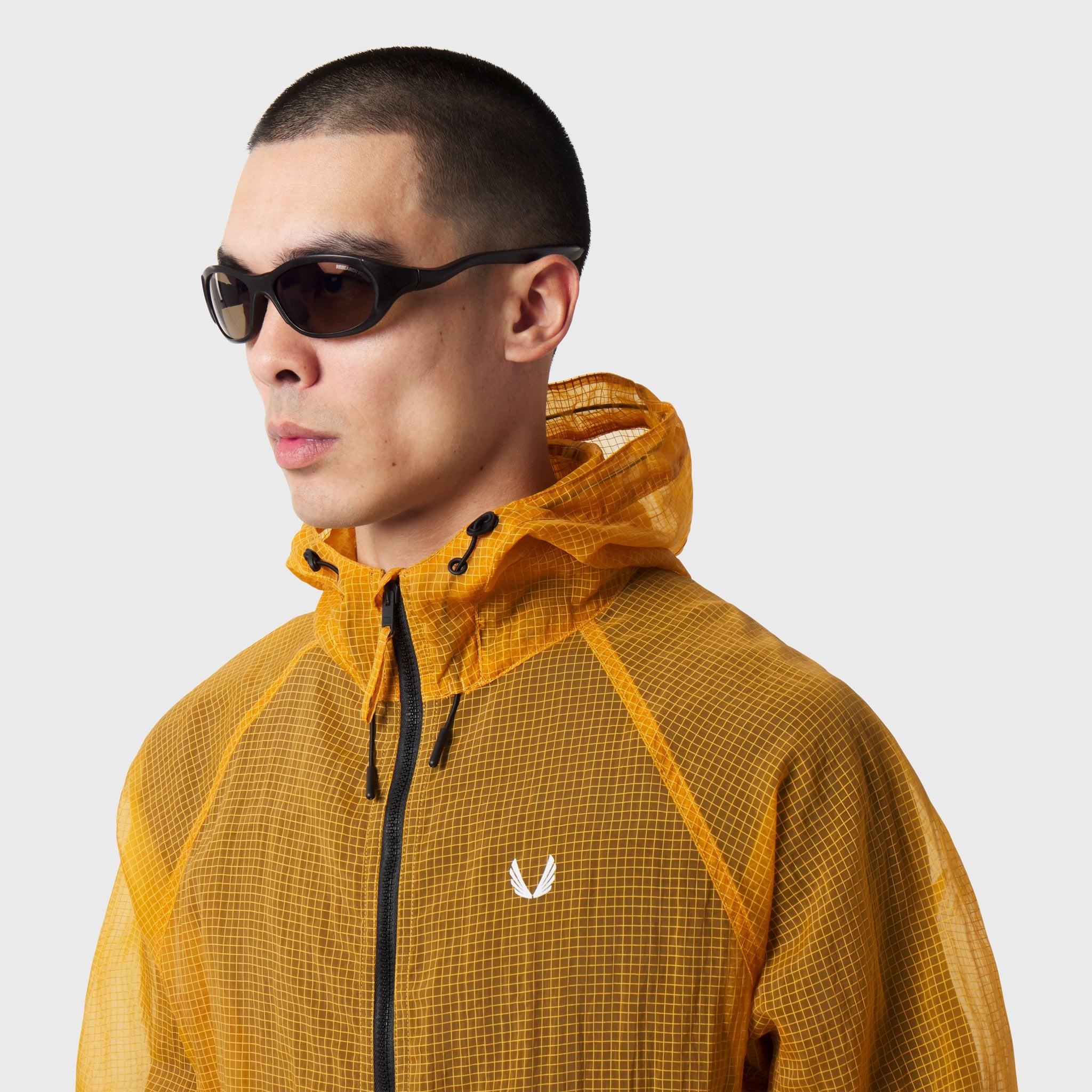 Weather-Ready Transparent Ripstop Shell Jacket