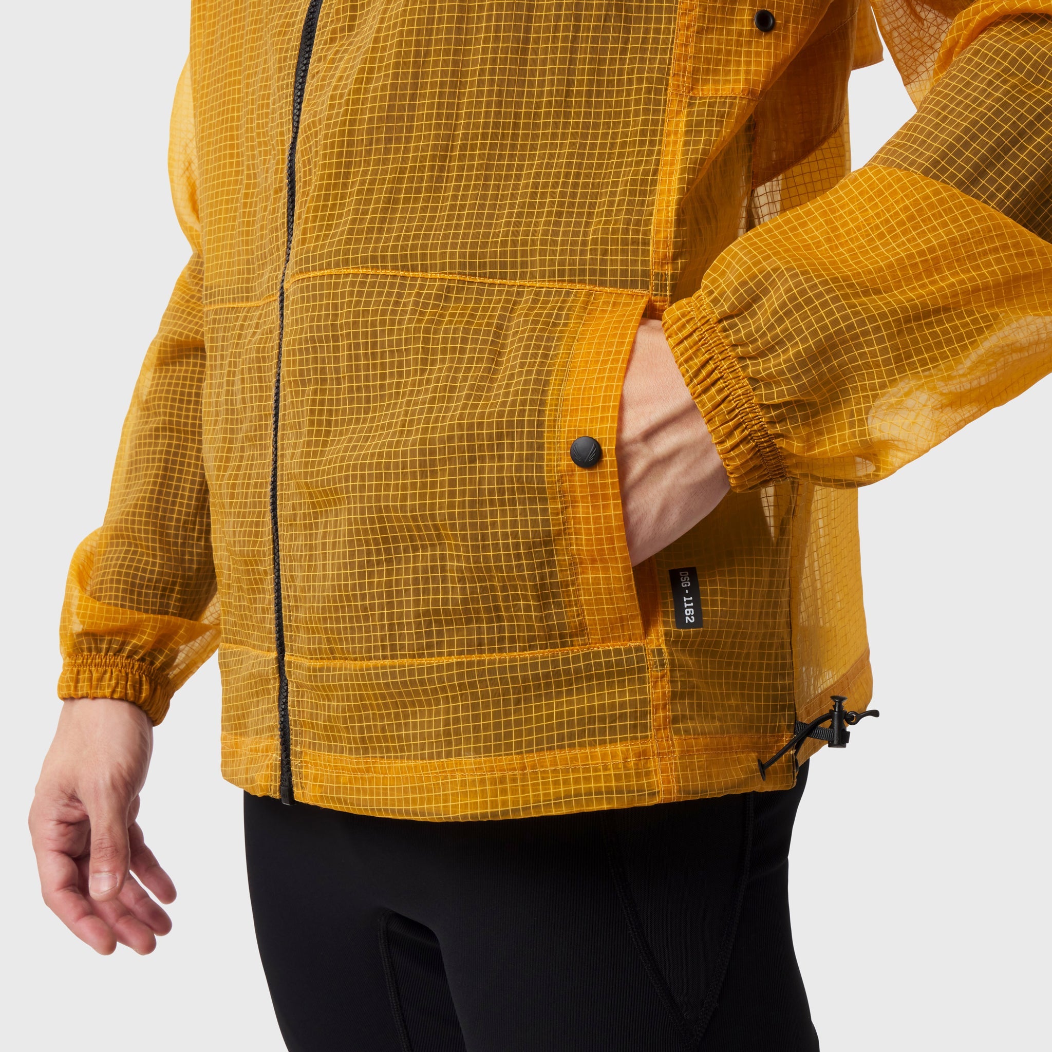 Weather-Ready Transparent Ripstop Shell Jacket