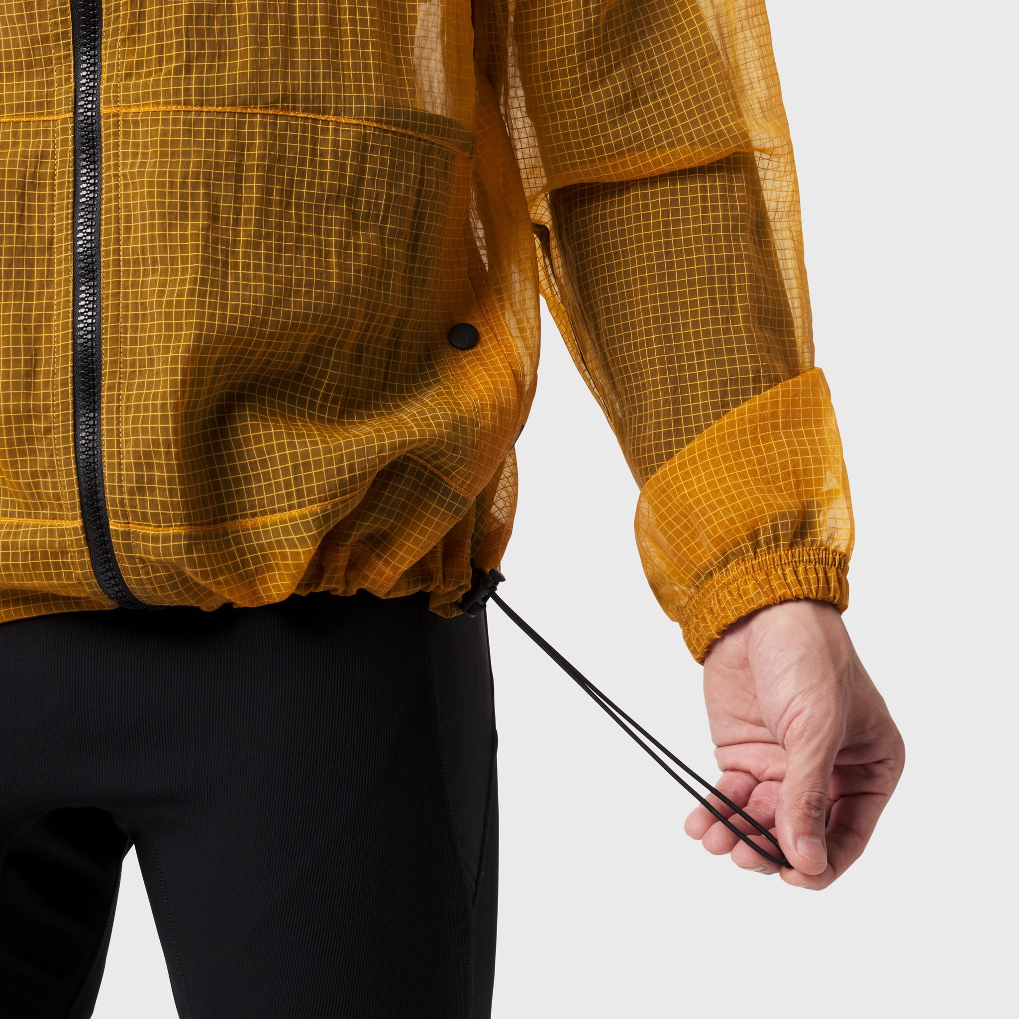 Weather-Ready Transparent Ripstop Shell Jacket