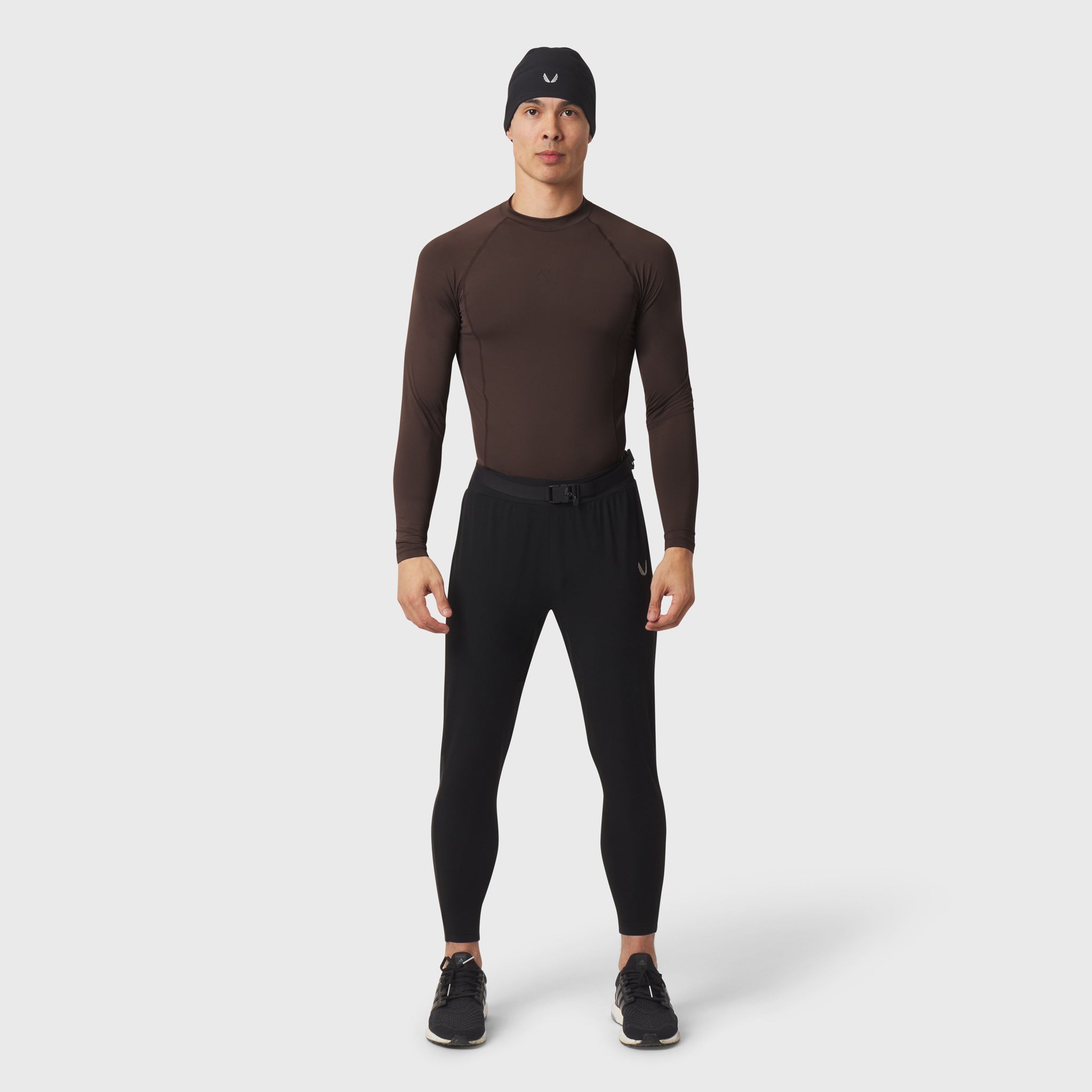1163. LYCRA® ADAPTIV Baselayer Longsleeve - Dark Earth