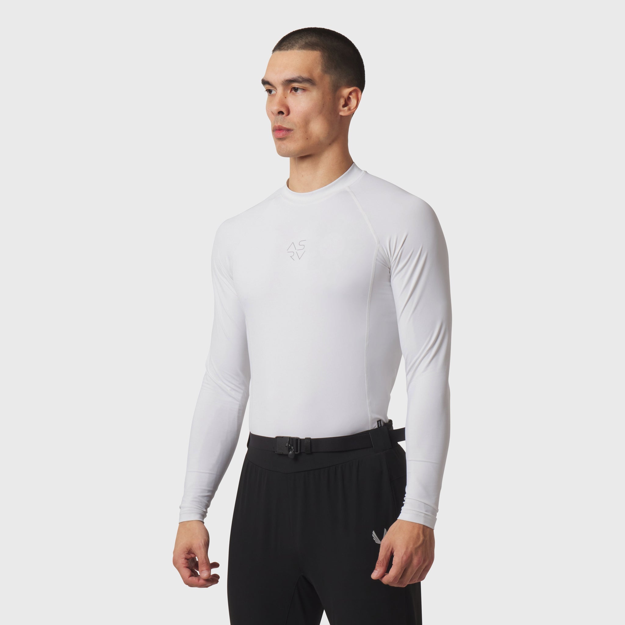 1163. LYCRA® ADAPTIV Baselayer Longsleeve - White
