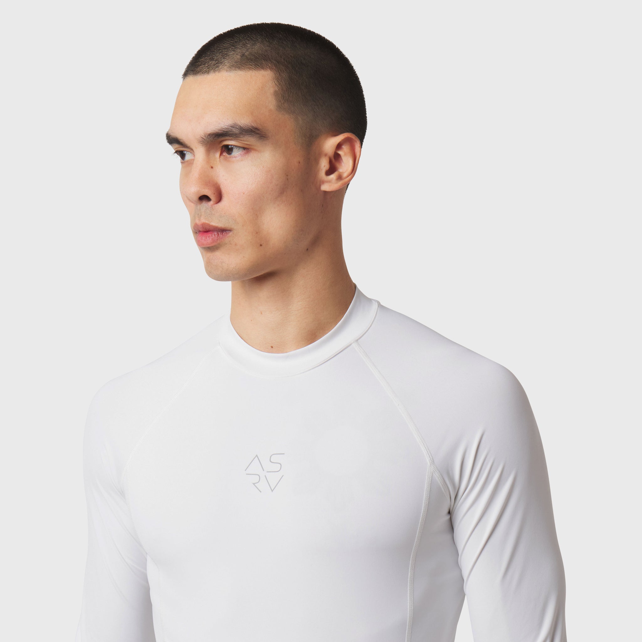 1163. LYCRA® ADAPTIV Baselayer Longsleeve - White