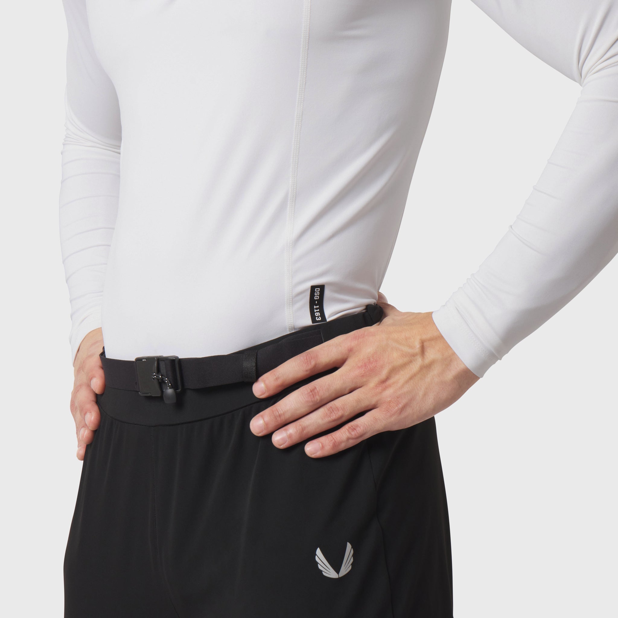 1163. LYCRA® ADAPTIV Baselayer Longsleeve - White