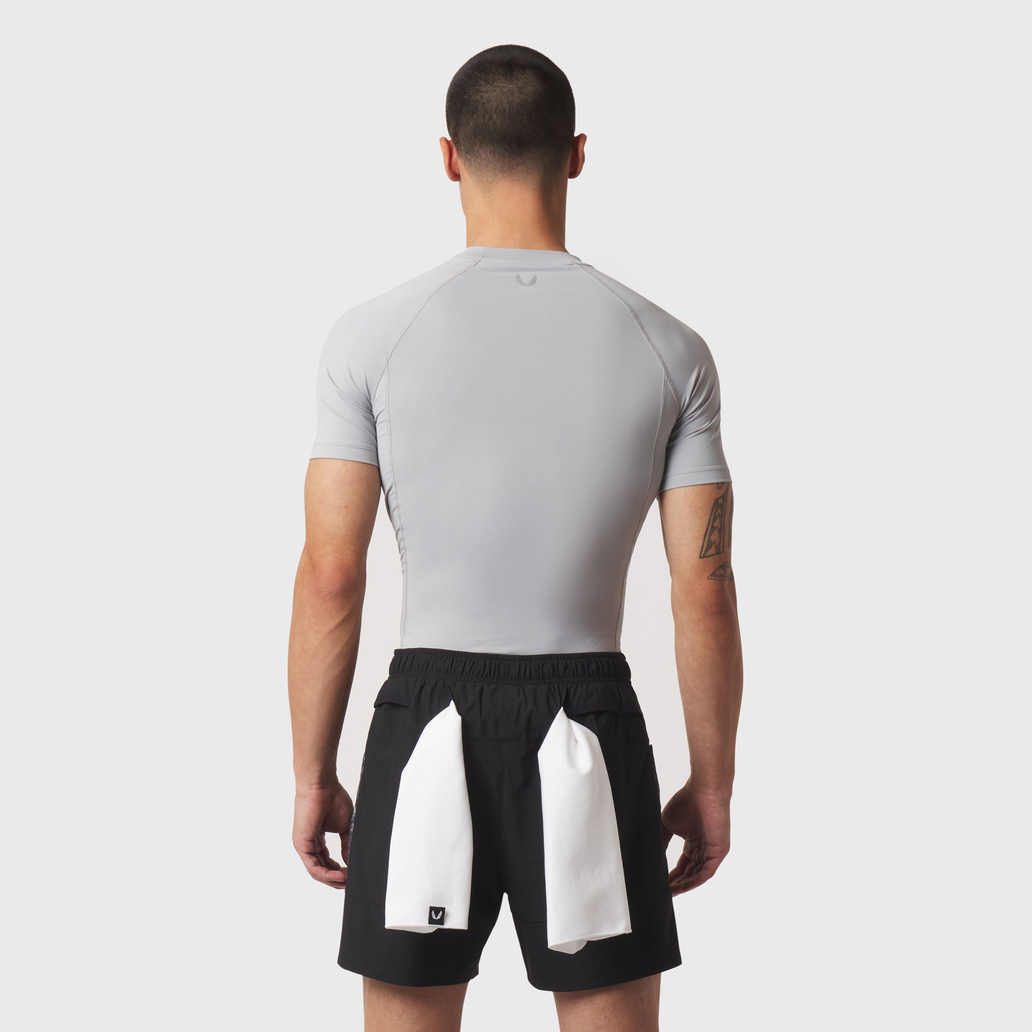 1164. LYCRA® ADAPTIV Baselayer Shortsleeve - Slate Grey