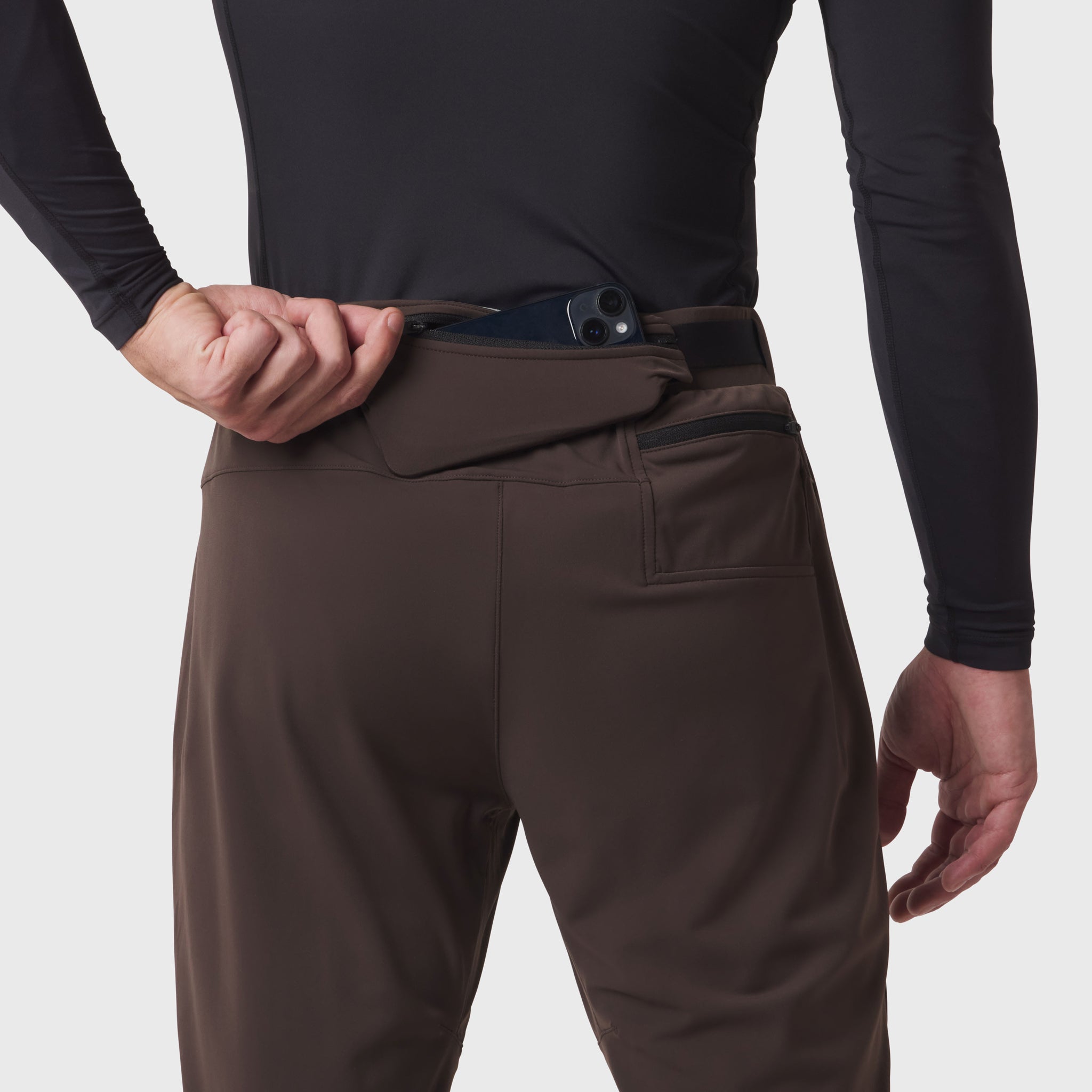 1171. Hybrid Belt-Pack Run Jogger - Dark Earth