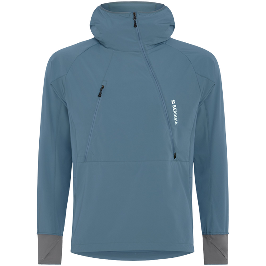 Unisex Octa Anorak Pullover Jacket - Blue Gray