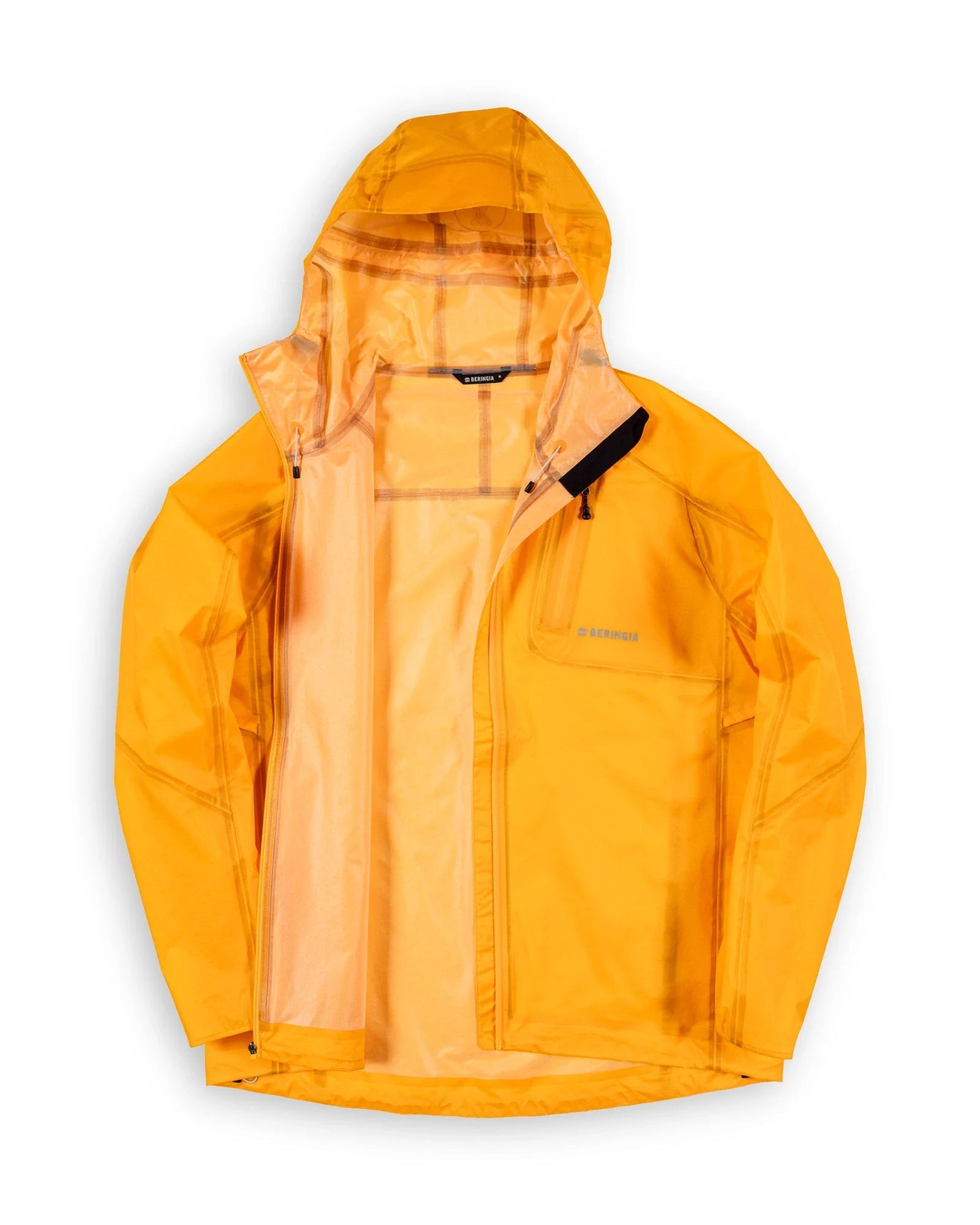 Unisex Dragonfly Waterproof Jacket - HAV Orange
