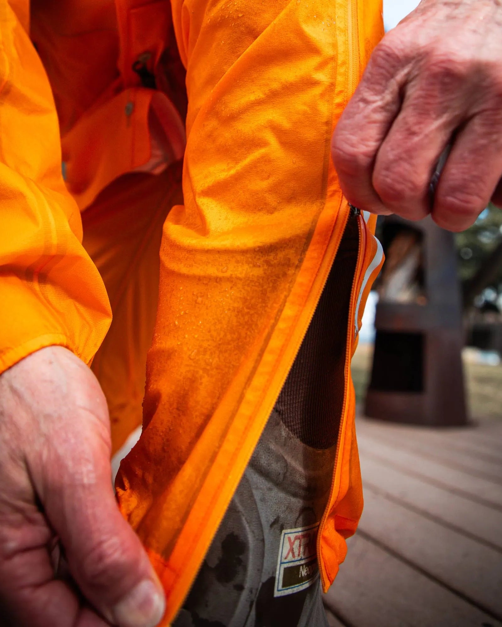 Unisex Dragonfly Waterproof Pant - HAV Orange