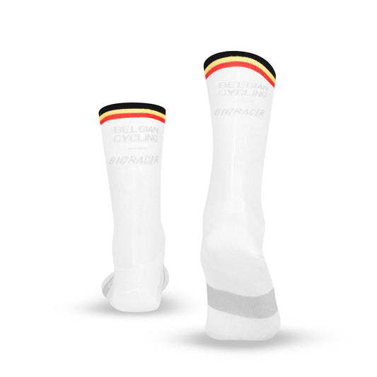 Official Belgian Cycling Classic Socks White