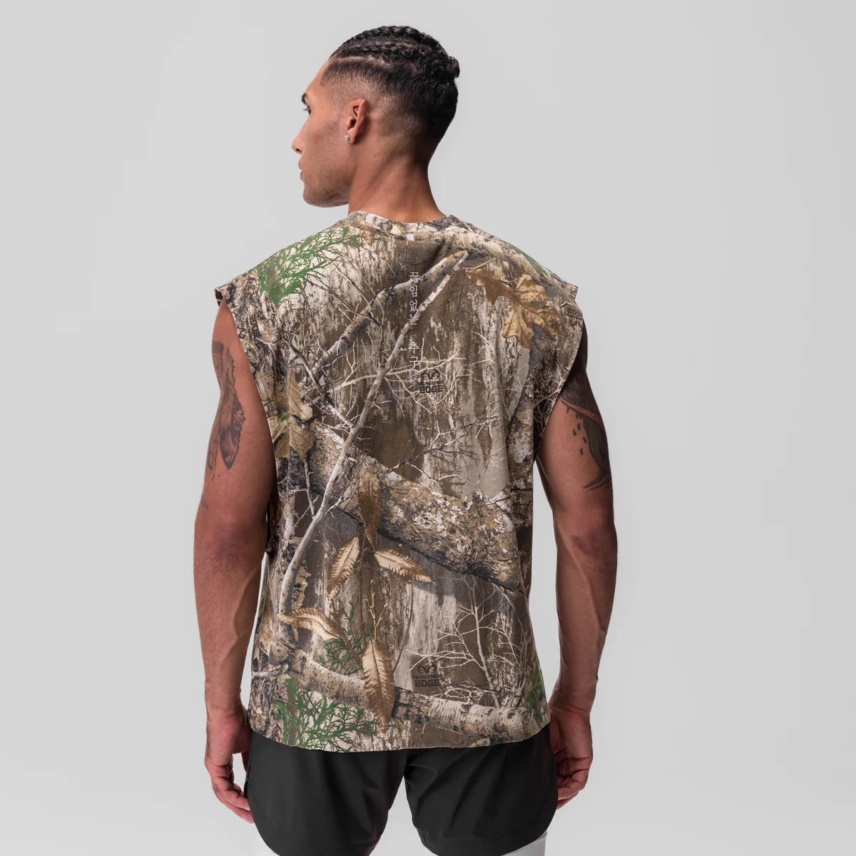 Homme Chemise camouflage camouflage Plein Ras du cou Entraînement Homme Chemise camouflage camouflage Plein Ras du cou Entraînement