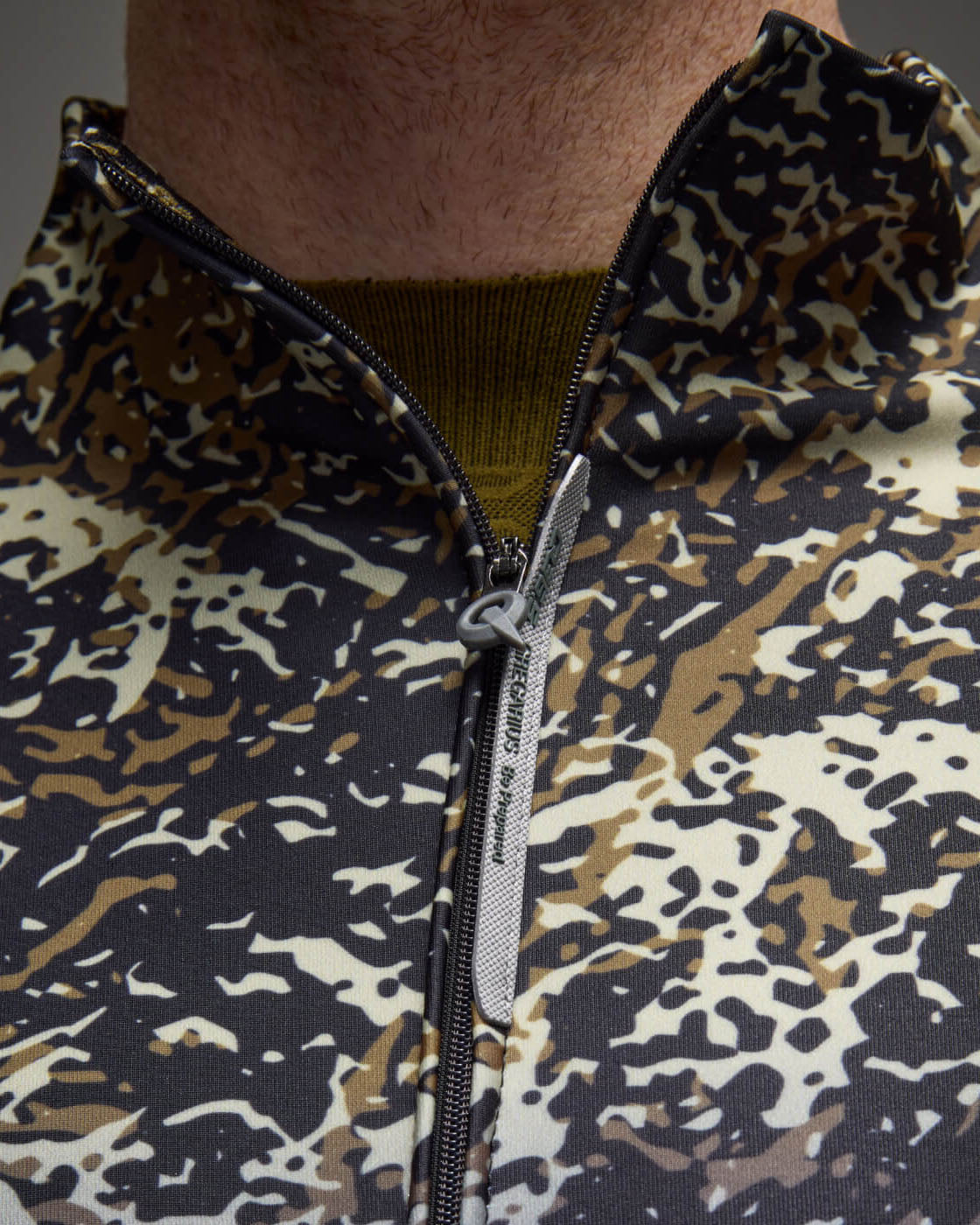 Gregarius Hybrid Alpi Camo Long Sleeve Jersey