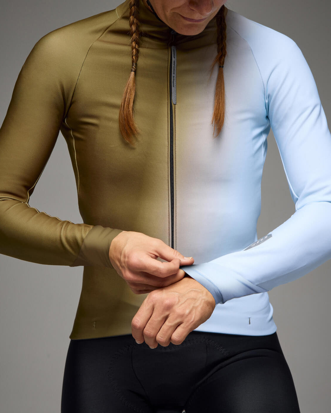 Gregarius Hybrid Big Fade Long Sleeve Jersey