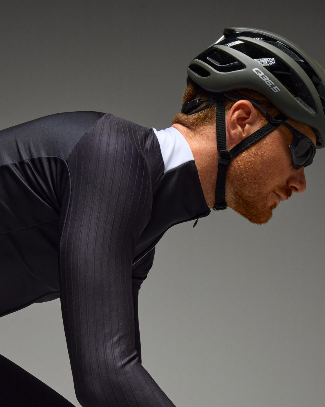 Gregarius Hybrid Collar Fade Long Sleeve Jersey