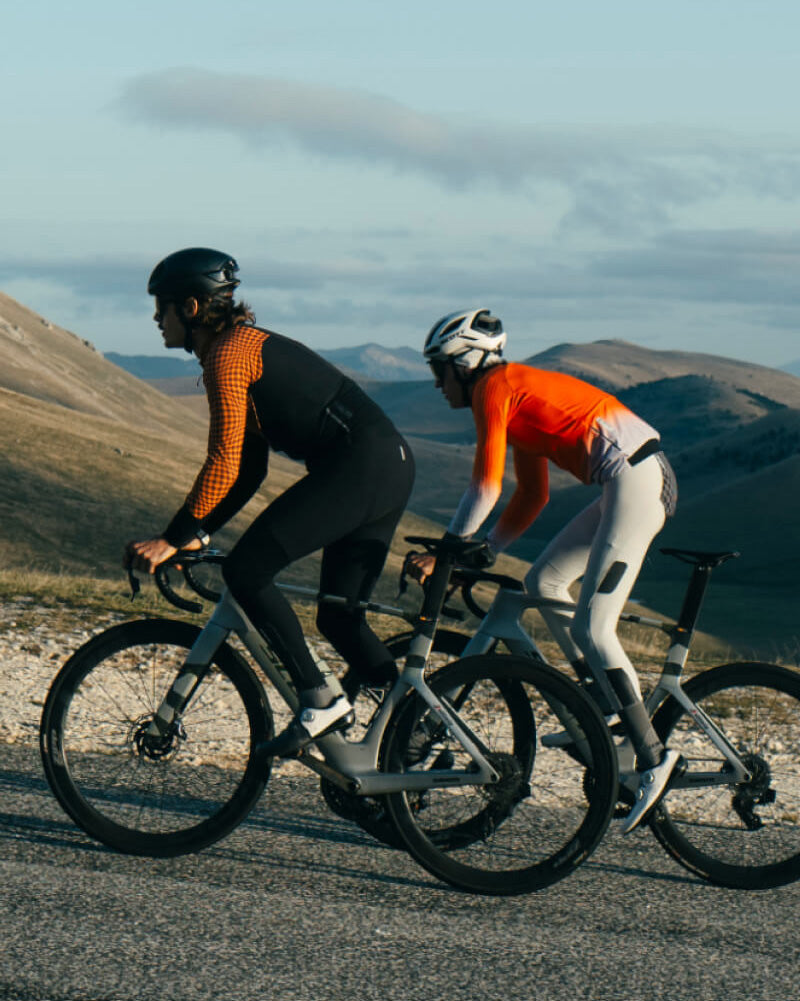 Gregarius Hybrid Collar Fade Long Sleeve Jersey