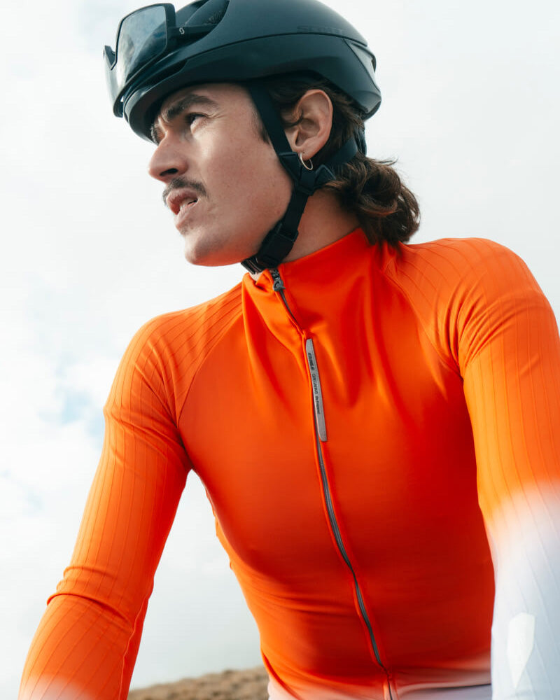 Gregarius Hybrid Collar Fade Long Sleeve Jersey