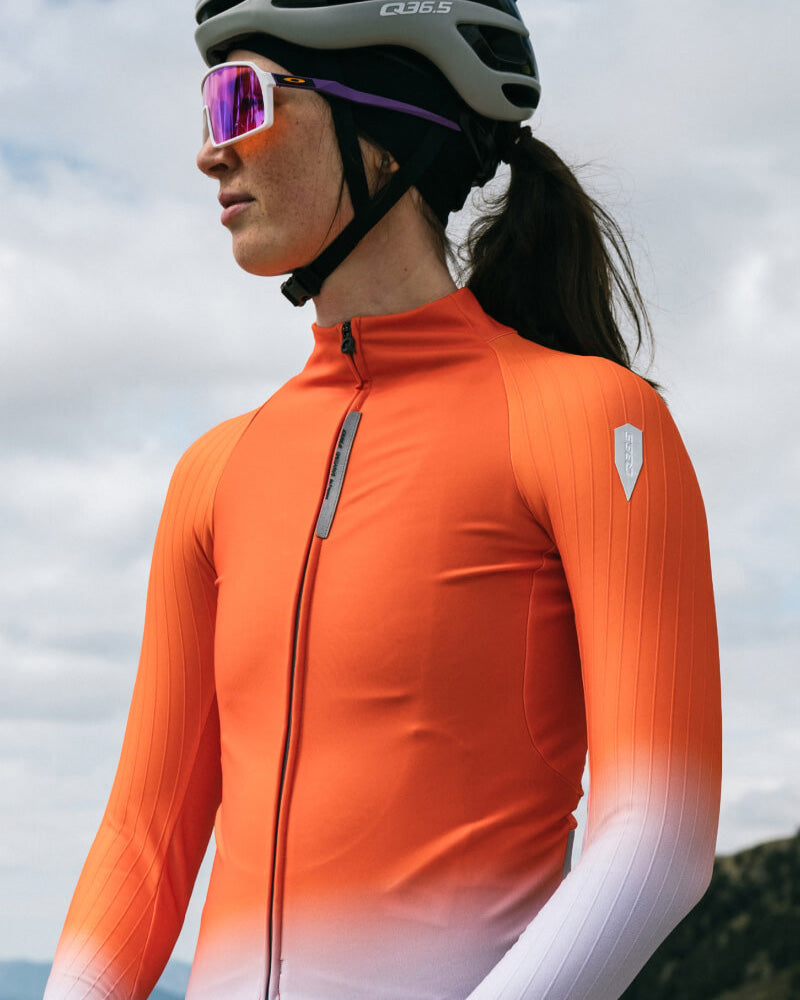 Gregarius Hybrid Collar Fade Long Sleeve Jersey