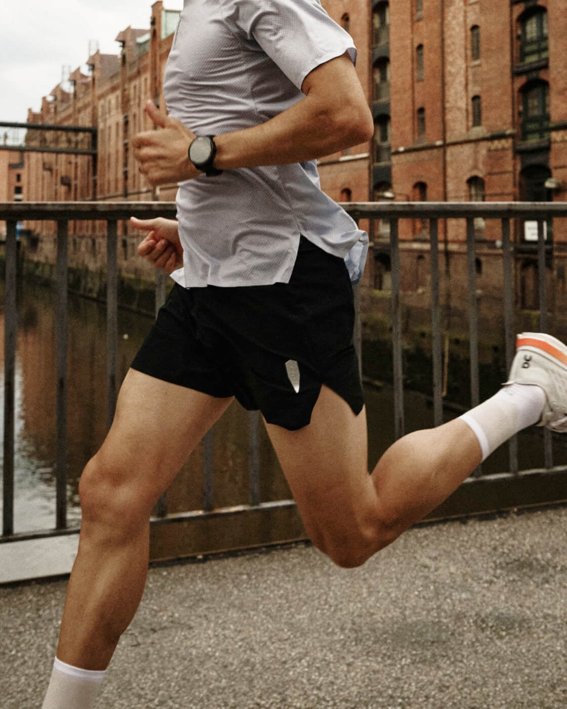 Running Shorts in Black for Men