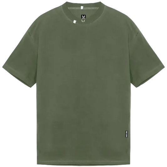0797. Tech Essential™ Relaxed Tee - Faded Olive