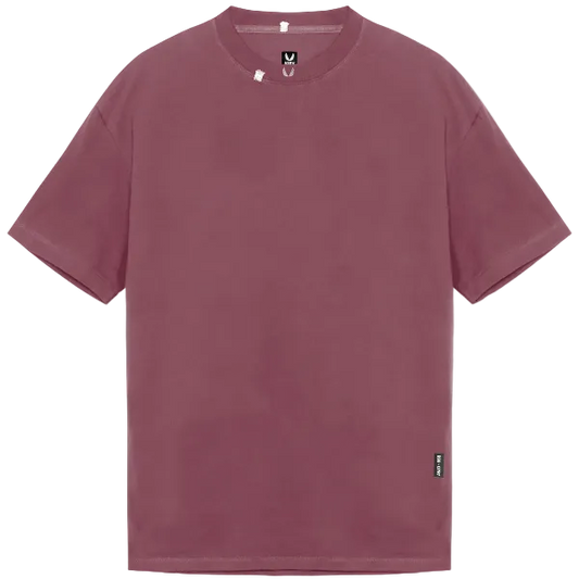 0797. Tech Essential™ Relaxed Tee - Faded Crimson