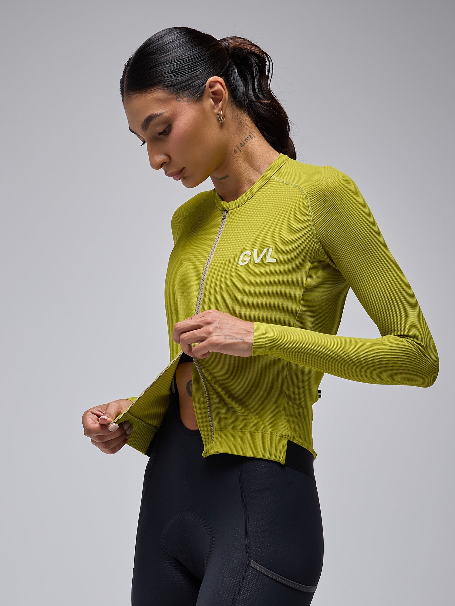 Unisex Modern Classic Waffle Long Sleeve Jersey
