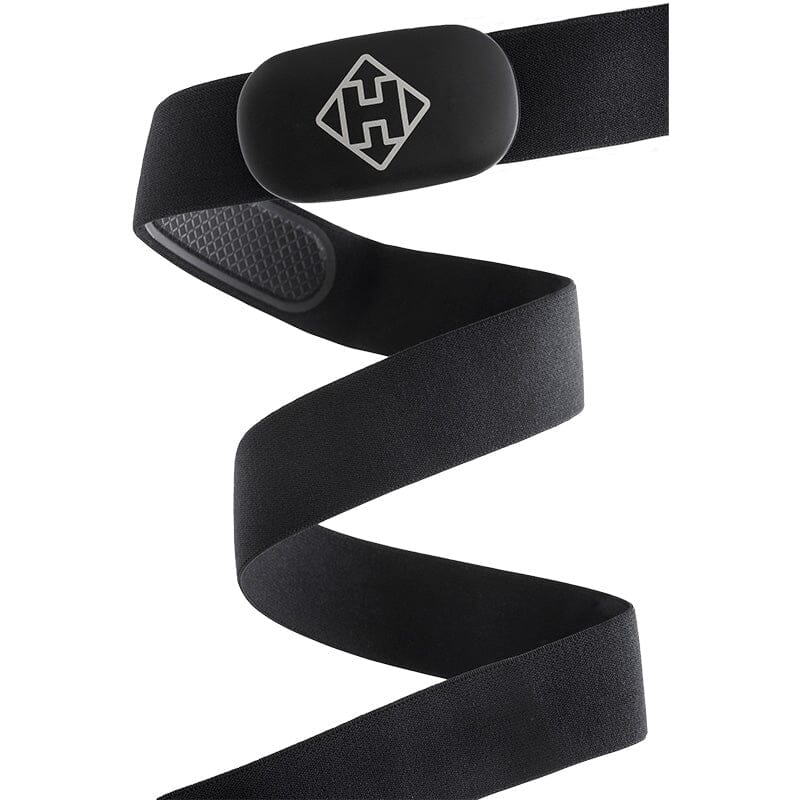 Black belt with a logo on a white background