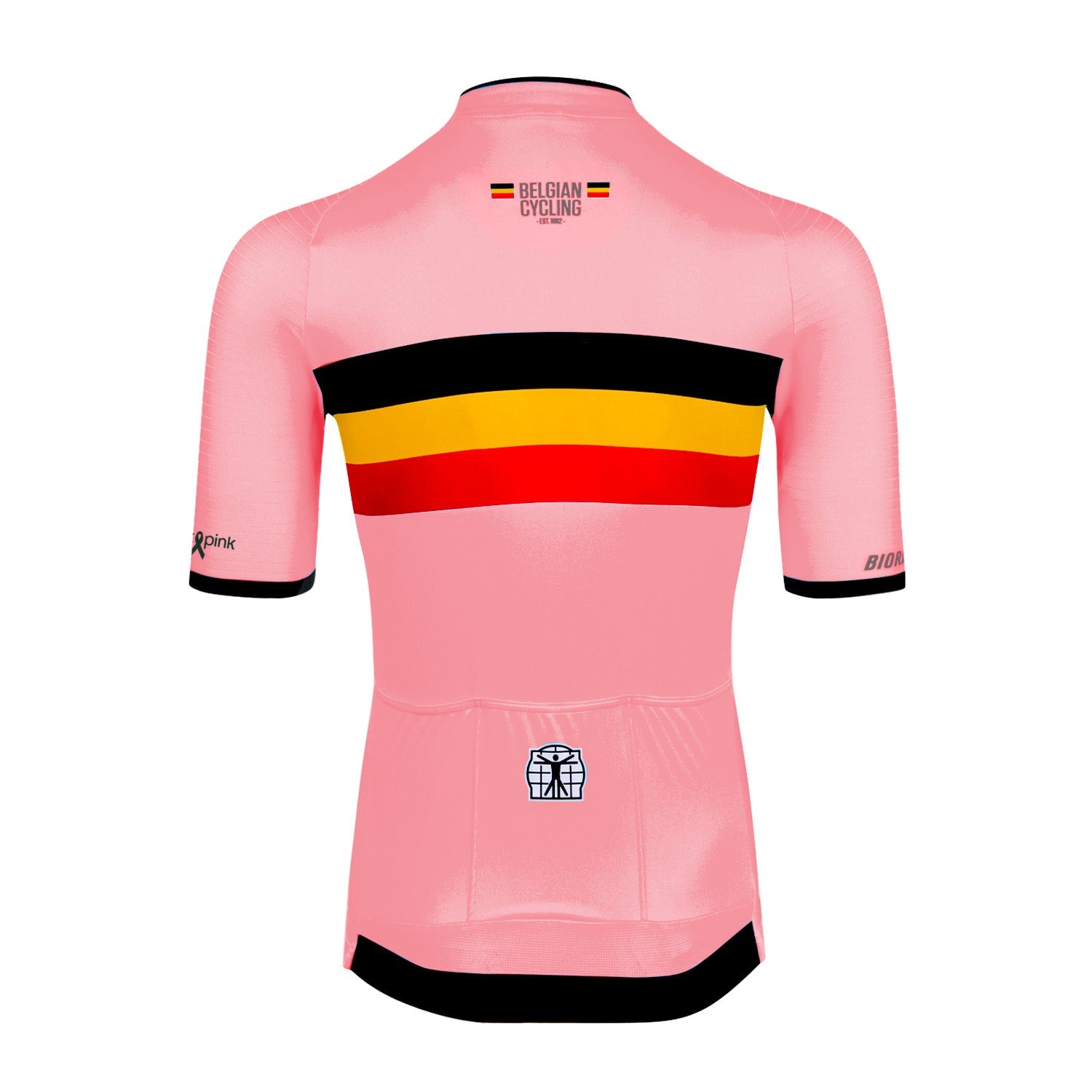 Official Belgian Cycling Icon Jersey - Think Pink Edition
