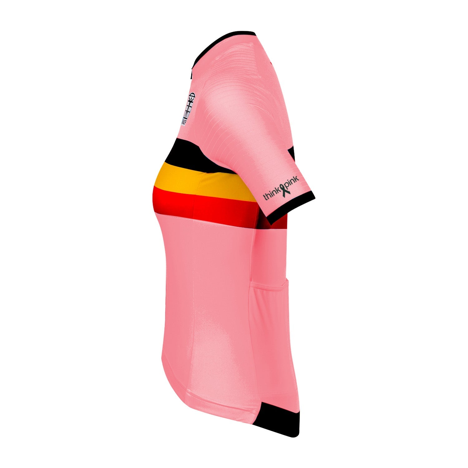 Official Belgian Cycling Icon Women's Jersey - Think Pink Edition