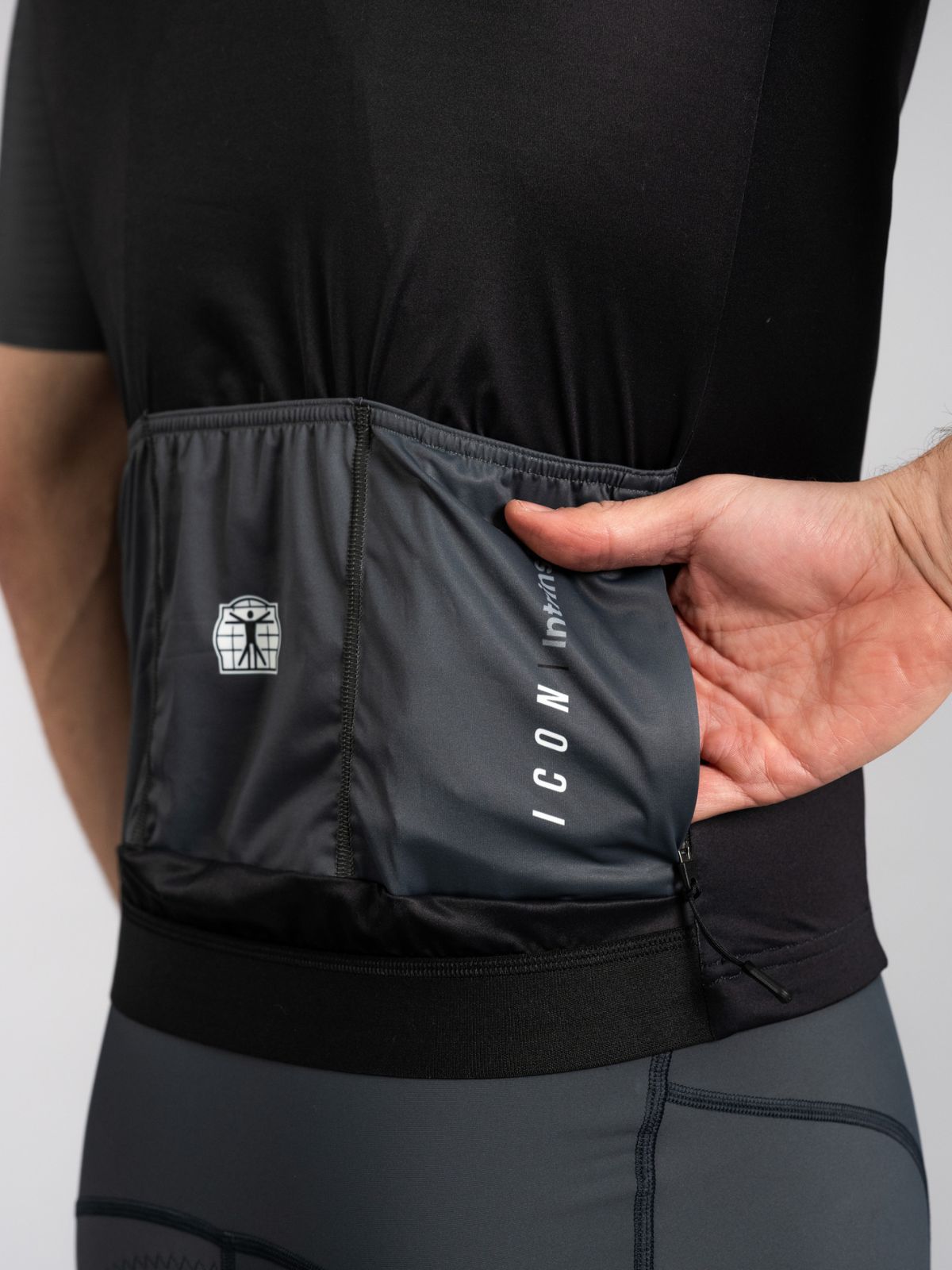 Icon Jersey Black - Anthracite