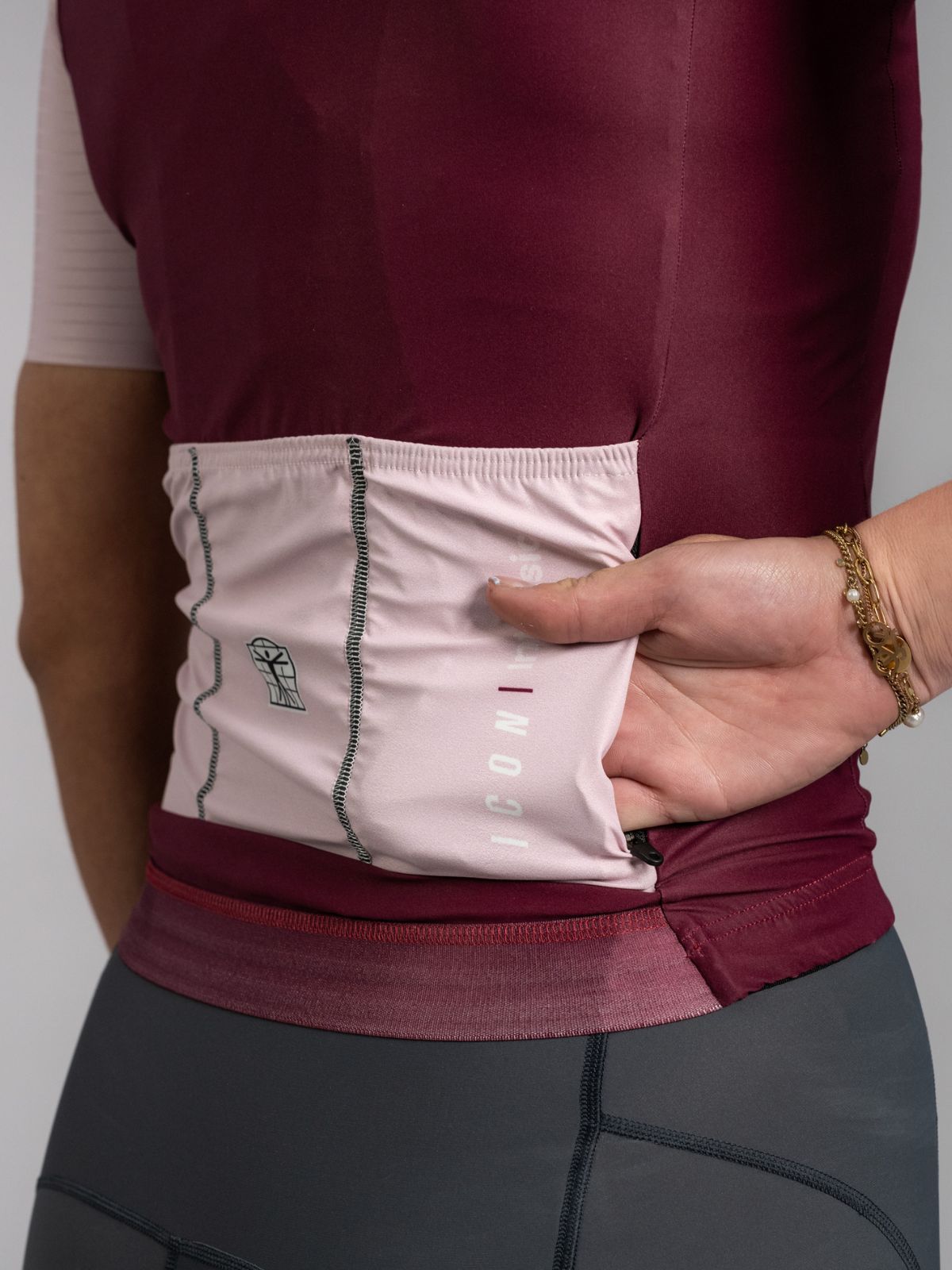 Icon Women's Jersey Bordeaux - Pink