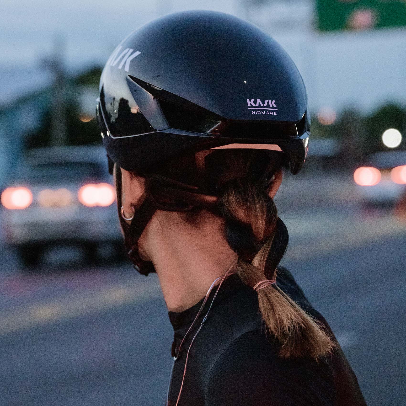 bike helmet fluvanna Kask Nirvana Helmet, Ultraviolet / Medium