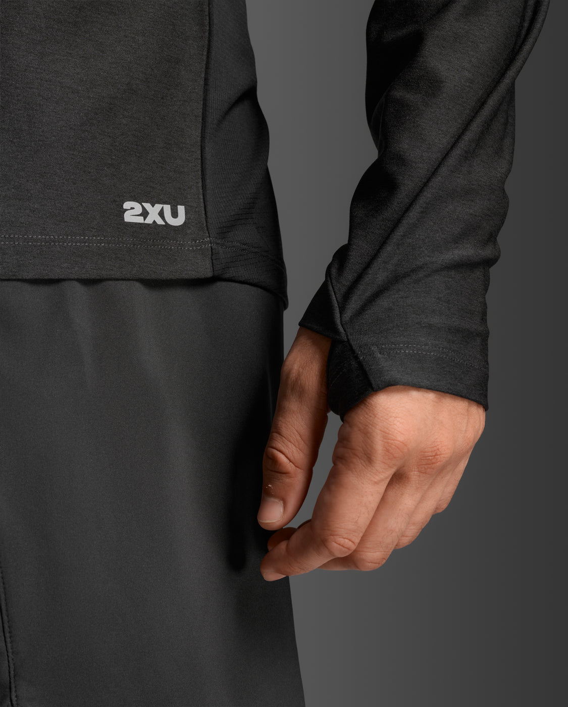 Aero 1/2 Zip Long Sleeve T-Shirt