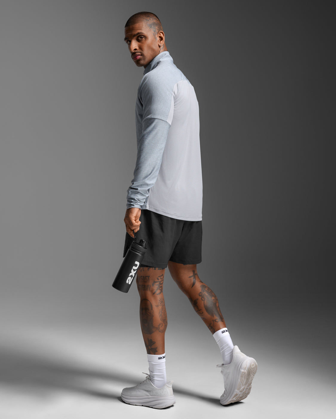 Aero 1/2 Zip Long Sleeve T-Shirt