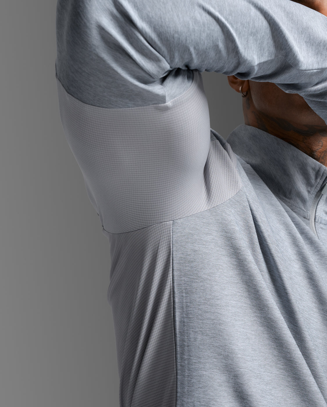 Aero 1/2 Zip Long Sleeve T-Shirt